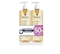 Rilastil - Duplo Xerolact Olio Detergente Protettivo, Deterge Delicatamente e Protegge la Barriera Cutanea, con Olio di Riso e Mandorle, per Pelli Secche e Atopiche - 2 x 750 ml