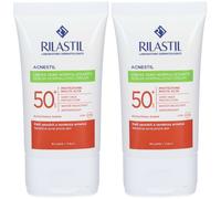 RILASTIL® Sun System Acnestil Crema Spf 50+ Set da 2 2x40 ml Crema sol