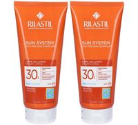 Rilastil Sun System Crema Vellutata Spf 30 2x200 ml Latte