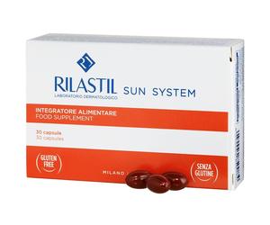 RILASTIL - Sun System Integratore Alimentare Pelle, capelli e unghie 30 pieces unisex