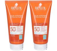 Rilastil Sun System Latte Vellutato Spf 50+ Set da 2 2x200 ml Latte