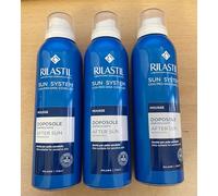 Rilastil Sun System - Mousse Doposole Rinfrescante Per Pelle Sensibile, 3 x 200 ml