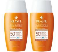 Rilastil Sun System Water Touch Color Fluido Spf50+ 2x50 ml Crema