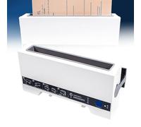 Rilegatrice a Caldo da 280 Pezzi, Rilegatrice a Caldo Elettrica A4 con Vasca di Raffreddamento, Riscaldamento in Ceramica PTC, Rilegatura Rapida in 2 Minuti, per Documenti E Contratti