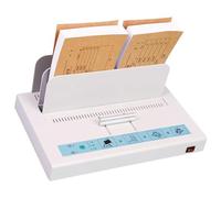 Rilegatrice a caldo Rilegatrice a caldo elettrica con riscaldamento ceramico PTC per documenti fino a 50 mm di spessore, ideale per gare d'appalto e contratti