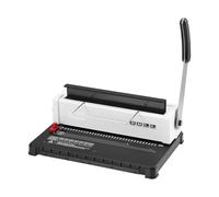 Rilegatrice a spirale manuale, rilegatrice a 34 fori, perforatrice da 120 fogli Efficiente e facile da usare