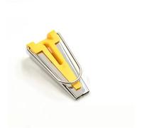 Rilegatrice Accessori per cucire Strumenti di legame crimpatura per bias di trapuntatura del creatore elettrico bordo del trifoglio. Rilegatrice a dorsi plastici(12mm Yellow)