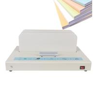 Rilegatrice elettrica a caldo, legante termico con spessore di rilegatura di 50 mm e controllo della temperatura a 3 marce, per uso ufficio, compatibile con A3/A4/A5/A6