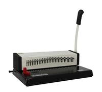 Rilegatrice, H3018 Macchina for rilegatura a filo Macchina for rilegatura ad anelli Macchina for schede perforate A4 30 fori Macchina for perforazione manuale Capacità di perforazione di 18 fogli