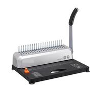 Rilegatrice, Macchina rilegatrice ad anelli AEQ96715 con striscia di serraggio manuale, 21 fori, perforatrice for file ad anello