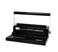 Rilegatrice, Macchina rilegatrice ad anelli in ferro W12m Macchina perforatrice ad anelli in ferro for fogli mobili a 34 fori Macchina rilegatrice manuale a doppia bobina
