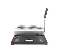 Rilegatrice, Macchina rilegatrice for fogli A4, perforatrice, rilegatrice a 21 fori, 12 fogli, perforatrice, 450 fogli, rilegatrice, ufficio, casa, strumenti A5, A6, 7