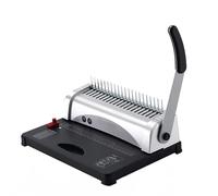 Rilegatrice manuale a spirale per carta A3/A4, rilegatura a pettine a 21 fori, ideale per ufficio e scuola, capacità 12 pagine