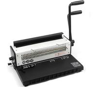 Rilegatrice Per Calendari, Perforatrice A 34 Fori E 2 Bobine, Perforatrice Manuale A Spirale 3:1 Per Contratti, Gare D'appalto, Documenti