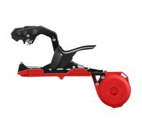 Rilegatrice Pianta giardino rami di ramo di ramo di ramo piante rami rami di legame a mano utensile per la casa legatura del nastro di tapener Rilegatrice a dorsi plastici(Red)