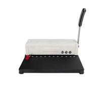 Rilegatrice, rilegatrice punzonatrice 12 fogli Dimensioni quadrate fori adatti a lettere A4 A3 Raccoglitori per documenti Ufficio Scuola Home Contratto