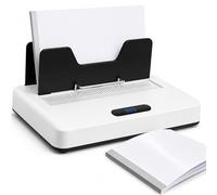 Rilegatrice termica A4 con slot di raffreddamento e pannello touch digitale, rilegatrice per libri da 700 W, capacità di 600 pagine per report di documenti di album fotografici