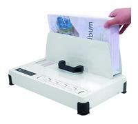 Rilegatrice termica da 100 W, rilegatrice a caldo da 50 mm con riscaldamento PTC, impostazione one-touch per documenti A3 A4 A5 A6, forniture per ufficio