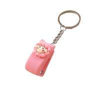 Rilegatrice Tornario di cartone animato Mini cucitura della cucitura Kawaii Tromba di taglio di pasta di legatura delle macchine per la cartoleria studentesca Rilegatrice a dorsi plastici(B)