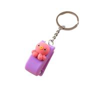 Rilegatrice Tornario di cartone animato Mini cucitura della cucitura Kawaii Tromba di taglio di pasta di legatura delle macchine per la cartoleria studentesca Rilegatrice a dorsi plastici(H)