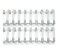 Rilegatura a baguette - We R Memory Keepers - 2,5 x 30,5 cm - Metallo - Argento - 2 pz