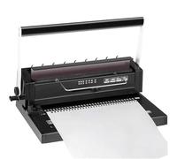 Rilegatura a Pettine 34 fori manuale di rilegatura della bobina bobina macchina di rilegatura a spirale bobina per punzonatrice raccoglitore Macchine rilegatrici