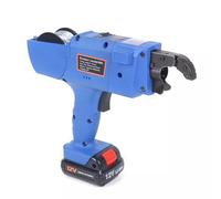 Rilegatura automatica del filo Rebar Legatrice metallica in cemento armato con batteria automatica per legare barre d'armatura, macchina per la piegatura di barre di acciaio 8 Mm-34 mm (blu)