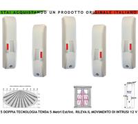 Rileva Movimento 5 Doppia Tecnologia Tenda Impianti Antifurto Per Vano Finestra