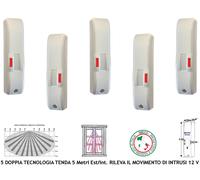 Rileva Movimento Nel Vano Finestra 5 Doppia Tecnologia Tenda Impianti Antifurto