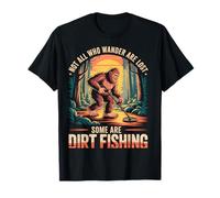 Rilevamento della pesca allo sporco Bigfoot Maglietta