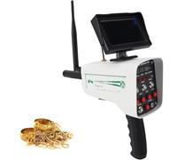 Rilevamento rame argento oro,Rivelatore di metalli professionale,Cercatore di metalli sotterranei con display LCD,Scanner tesoro metallico,Portata 1000m Profondità 30m,Per Prospezione oro Argento Rame