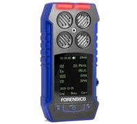 Rilevatore 4 Gas | Certificato di Calibrazione UE | O2, CO, H2S, LEL | Display a Colori, Grafici e Data-Logging | Batteria Li-Ion Ricaricabile |