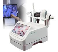 Rilevatore 5 in 1 per l'analisi dei peli della pelle, macchina per l'analisi del cuoio capelluto, scanner digitale con schermo LCD per l'analisi della pelle e dei capelli, rilevazione digitale della