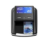 Rilevatore Banconote False 2in1, Compatto, per Euro, Sterline e Dollari | Per negozi, uffici e banche. Rilevamento sicuro Euro, Sterline, Dollari. Alimentazione: batteria o cavo.