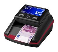 Rilevatore Banconote False e Conta 2 in 1, STANEW con Batteria Ricaricabile per il Contatore di Rilevatore di banconote false professionali, design nero e rosso