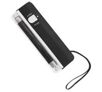 Rilevatore Banconote False Portatile Mini Nero in Pp