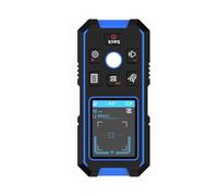 Rilevatore Borchie Metal Detector Retroilluminato Nero AC Wood Stud Finder Cavi Fili Tracker Profondità Scanner Parete Sotterranea Display LCD HD