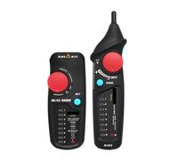 Rilevatore cavi elettrici, Analizzatore di tracciamento cavi di rete, rilevatore di cavi RJ45 RJ11 Ethernet LAN a doppia modalità, tester di ricerca linee