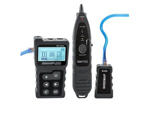 Rilevatore cavi elettrici, Tester for cavi Internet host ricevitore con display LCD, strumento di rete UTP RJ45 for la misurazione a lunghezza