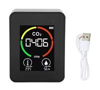 Rilevatore CO2 Monitor Qualità Aria LCD con USB per Casa Ufficio Scuola e Ambienti Interni