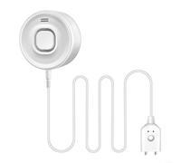 Rilevatore di acqua WLAN, sensore di acqua Smart Home, rilevatore di acqua per allarmi affidabili, dispositivo con notifiche app in tempo reale, per Tuya per Smart Life, funzionamento a batteria (With