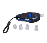 Rilevatore di alcol con schermo LCD, etilometro portatile che garantisce precisione professionale per una guida sicura, di buona qualità, durevole.