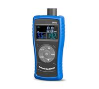 Rilevatore di ammoniaca nell'aria 5800G Monitora il livello del gas NH3 con avviso, misuratore di particelle da 0 a 100 ppm con batteria ricaricabile USB Con ampia gamma di test(Blue)