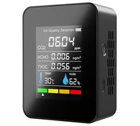 Rilevatore di anidride carbonica ad alta precisione con display LCD per casa uff