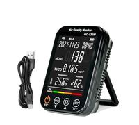 Rilevatore di anidride carbonica CO2 wireless, monitor della qualità dell'aria interna, portatile 3 in 1 for, tester for(STANDARD VERSION)