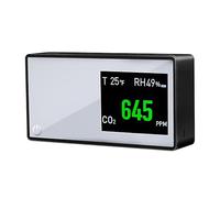 Rilevatore di anidride carbonica ricaricabile Temperatura Umidità Monitor Misuratore di CO2 Air RealtimeAnalysis Tester