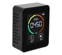 Rilevatore di anidride carbonica - Rilevatore di anidride carbonica per inquinamento atmosferico 3 in 1, monitor a qualità 'aria - Misuratore di CO2 per auto, palestra, camere, uffici, aule