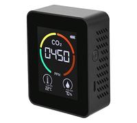 Rilevatore di anidride carbonica,Rilevatore di anidride carbonica portatile leggero 3 in 1 Monitor a qualità 'aria - Misuratore di CO2 per auto, palestra, camere, uffici, aule
