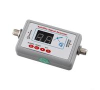 Rilevatore di antenna TV digitale 9505B con display LCD e cicalino per ricerca del segnale FTA, con misuratore IF in linea e facile allineamento parabola satellitare