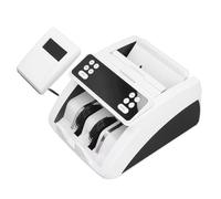 Rilevatore di banconote e contraffazioni con schermo LCD, allarme acustico e visivo, contatore di contanti per più valute